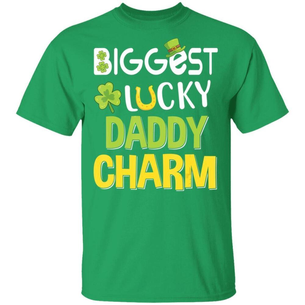 Biggestlucky Daddy Charm Saint Patricks Day Shirt